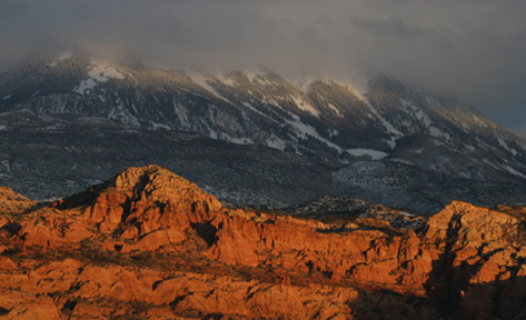 Moab Rom & La Sal Mountains